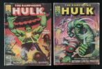 The Rampaging Hulk 2 stuks- één lot., Gelezen, Ophalen of Verzenden