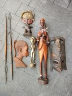 Afrikaanse decoratie, Antiek en Kunst, Kunst | Beelden en Houtsnijwerken, Ophalen