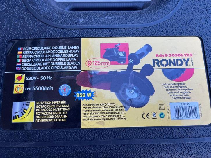 Nieuwe multi-materiaal cirkelzaag DUAL SAW, Doe-het-zelf en Bouw, Gereedschap | Zaagmachines, Nieuw, Cirkelzaag, Ophalen of Verzenden