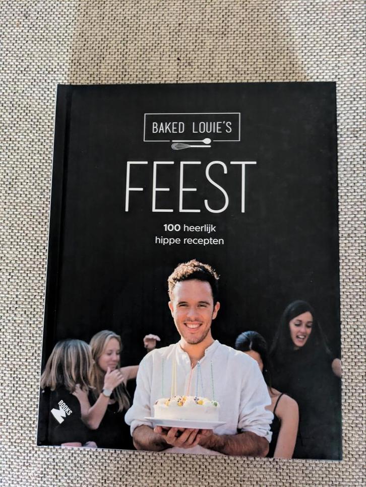 Boek Baked Louie's - Feest!, Boeken, Kookboeken, Zo goed als nieuw, Ophalen of Verzenden