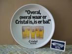 Cristal Alken Plateau - Dienblad - Speelkaarten - Bier Bière, Collections, Enlèvement ou Envoi, Utilisé, Autres types, Autres marques
