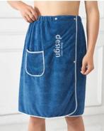 Serviette Peignoir homme, Ophalen of Verzenden, Blauw, Badjas