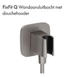 Hansgrohe Fixfit Q Porter brushed black chrome, Doe-het-zelf en Bouw, Sanitair, Ophalen of Verzenden, Nieuw