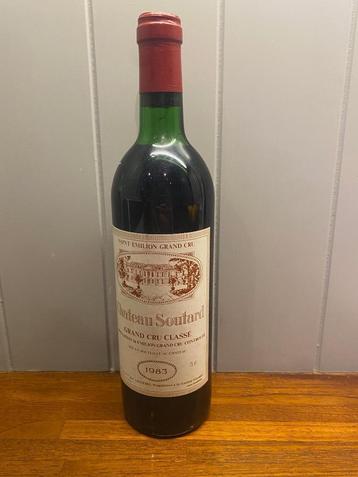 Château Soutard Grand Cru Classé Saint-Émilion 1983 disponible aux enchères