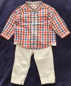 Ensemble chemise/pantalon - T74 (12m) - Petit Bateau - NEUF, Kinderen en Baby's, Babykleding | Maat 74, Nieuw, Petit Bateau, Jongetje