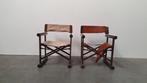 OCA brasil tuigleer folding chairs vintage 60s palissander, Antiek en Kunst, Ophalen