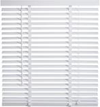 Jaloezie 50mm - wit hout 80x130, Enlèvement ou Envoi, Neuf