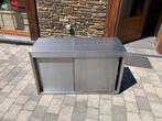 Armoire inox cuisine, Huis en Inrichting, Kasten | Wandmeubels, Ophalen, Zo goed als nieuw