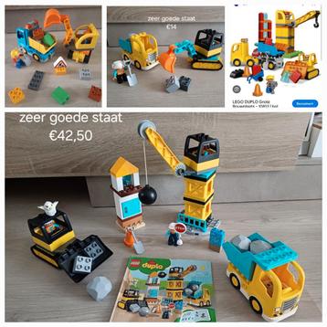 Duplo sets thema bouwwerf