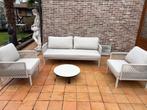 Lounge met touwen amarant, Ophalen, 4 zitplaatsen, Loungeset, Bank