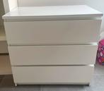 Witte ladekast IKEA, 3 ou 4 tiroirs, 25 à 50 cm, Autres essences de bois, 50 à 100 cm