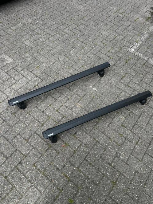 Dakdragers Defender 110 Thule wingbars black, Auto diversen, Dakdragers, Zo goed als nieuw, Ophalen of Verzenden
