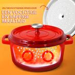 Geëmailleerde gietijzeren braadpan | 5 liter | Nieuw, Huis en Inrichting, Keuken | Potten en Pannen, Nutriechief, Verzenden, -