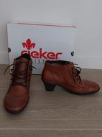 Rieker winter enkellaarsjes, Schoenen met lage hakken, Bruin, Ophalen of Verzenden, Zo goed als nieuw