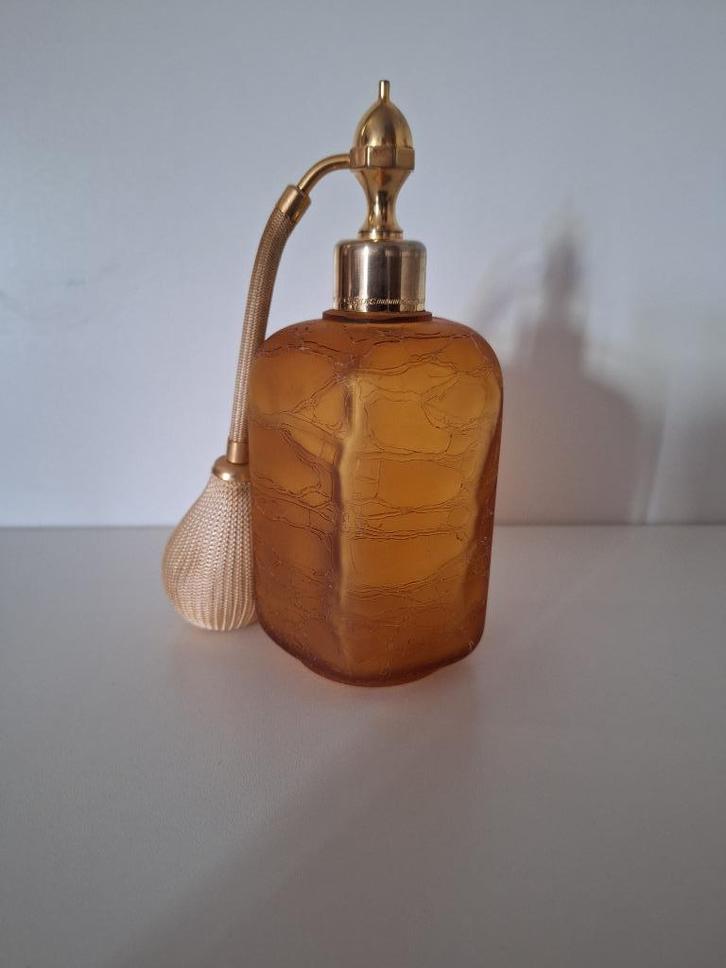 vintage parfum verstuiver van Marcel Franck, Verzamelen, Parfumverzamelingen, Gebruikt, Parfumfles, Ophalen of Verzenden