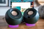Creative Pebble Pro 2.0 draadloze RGB, Computers en Software, Pc speakers, Ophalen of Verzenden, Zo goed als nieuw, Audiokanaal 2.1
