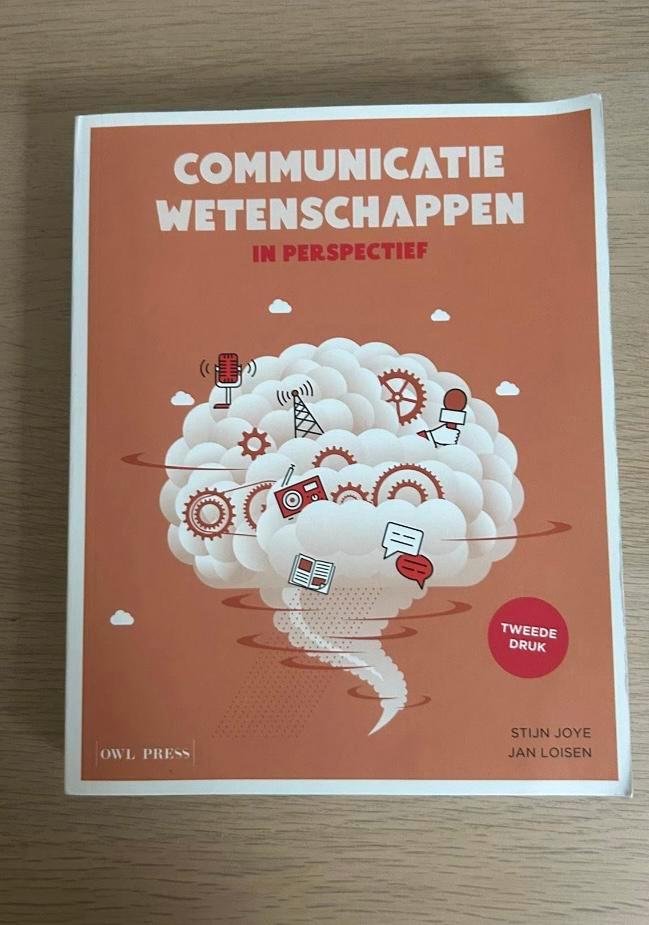 Communicatiewetenschappen in perspectief, editie 2023, Boeken, Schoolboeken, Zo goed als nieuw, Ophalen of Verzenden