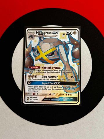 Pokémon - Metagross GX - 157a/145 - Shiny Promo - NM beschikbaar voor biedingen