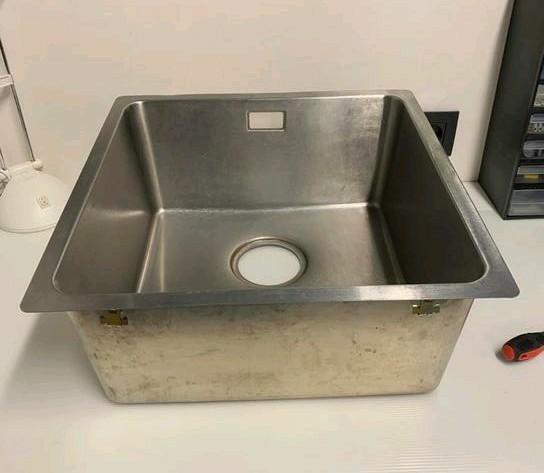Spoelbak Inox 40x40x19, Huis en Inrichting, Keuken | Keukenelementen, Ophalen