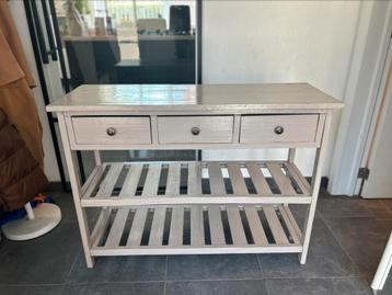 Houten console tafel / bijzettafel, Enlèvement