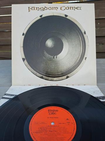 Kingdom Come — In Your Face — originele vinyl LP uit 1989 beschikbaar voor biedingen