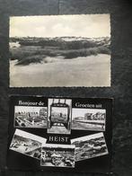 2 cartes postales Heist - Heist aan Zee - dunes, Flandre Occidentale, Enlèvement ou Envoi