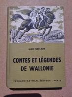 Contes et légendes de Wallonie, Ophalen of Verzenden, Gelezen, Max Defleur