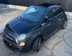 Fiat 500 S cabrio 1.2 benzine "GQ limited edition" (GEKEURD), Autos, Cuir, Achat, Euro 6, Boîte manuelle