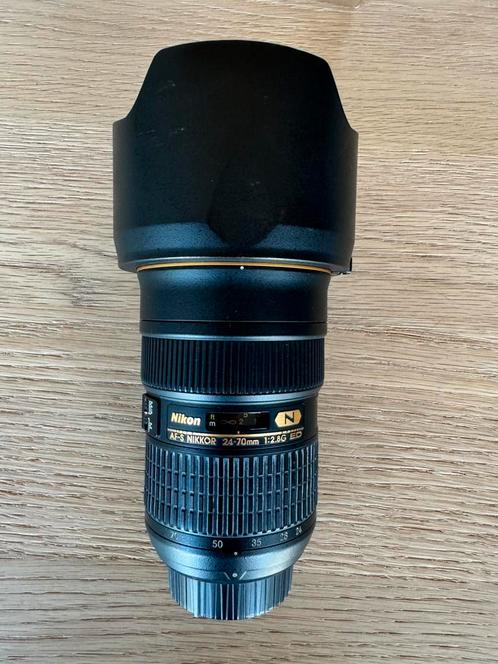 Nikon AF-S 24-70 mm f/2,8G ED, Audio, Tv en Foto, Foto | Lenzen en Objectieven, Gebruikt, Telelens, Zoom, Ophalen of Verzenden