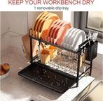 Égouttoir à 2 niveaux | LIVRAISON GRATUITE, Maison & Meubles, Cuisine | Vaisselle, Neuf, -, -, Autres types