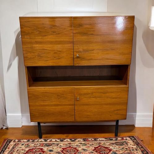 Vintage halfhoge kast / leggerkast / opbergkast, Huis en Inrichting, Kasten | Dressoirs, Ophalen of Verzenden