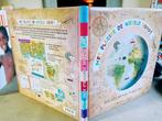 Kinderatlas (nieuw doeboek) en kinderboek over de wereld, Enlèvement, Comme neuf, Non-fiction