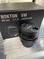 Voigtländer Nokton 50mm F1 voor Leica M, Ophalen of Verzenden, Zo goed als nieuw