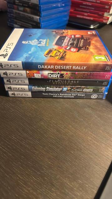 Playstation 5 games beschikbaar voor biedingen