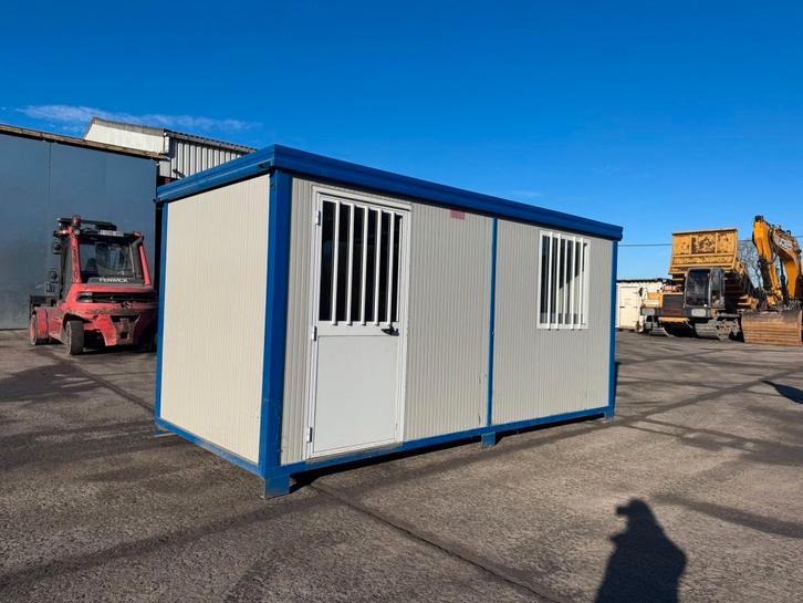 Bureaucontainer/werfkeet te koop, Zakelijke goederen, Machines en Bouw | Keten en Containers, Ophalen