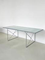 Ikea Moment vintage tafel, Huis en Inrichting, Tafels | Eettafels, Glas, Gebruikt