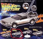 Back to the Future GASHAPON Delorean met hoverboard, Envoi, Neuf