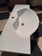 Lavabo en saillie de luxe en porcelaine 98 cm  49 cm, Maison & Meubles, Enlèvement, Comme neuf