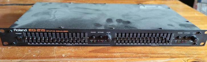 Retro Equalizer Roland EQ-215, Muziek en Instrumenten, Effecten, Gebruikt, Equalizer, Ophalen
