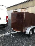 Gesloten dubbelassige aanhangwagen, Auto diversen, Aanhangers en Bagagewagens, Ophalen, Zo goed als nieuw