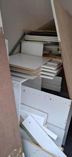 Hout van keukenmeubilair (GRATIS), Doe-het-zelf en Bouw, Hout en Planken, Ophalen, Gebruikt, Minder dan 25 mm, Plank