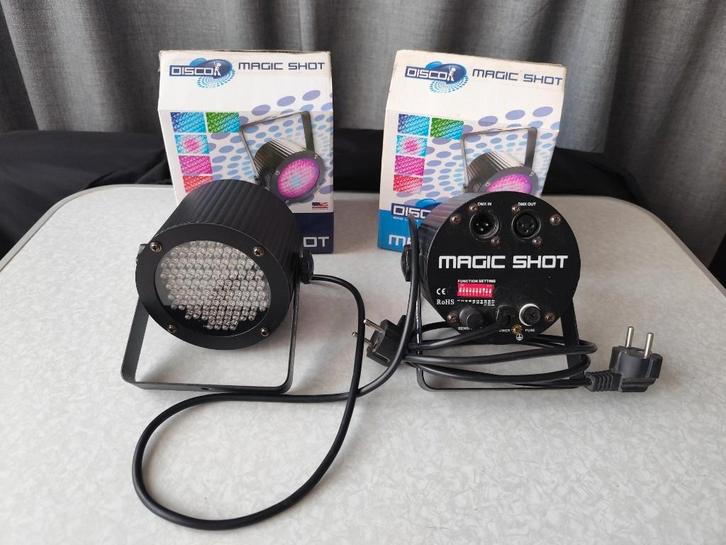 Disco led Spots & Laser, Huis en Inrichting, Lampen | Spots, Zo goed als nieuw, Led, Ophalen of Verzenden