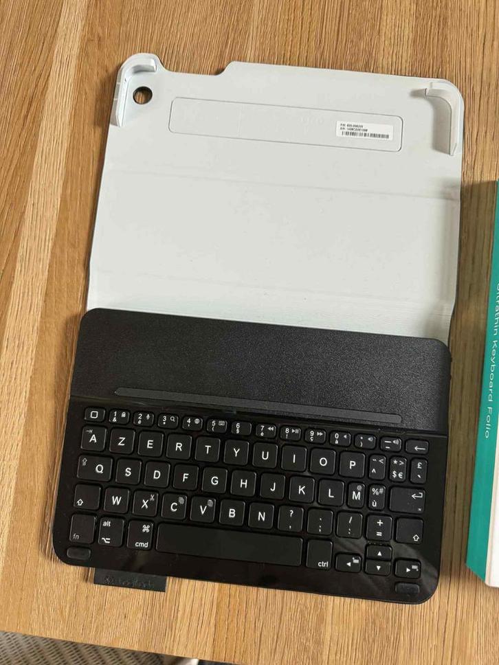 Logitech Ultrathin Keyboard Folio for iPad mini, Computers en Software, Tablet-hoezen, Ophalen of Verzenden