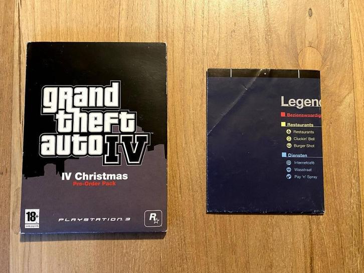 GTA IV preorder pack ZEER ZELDZAAM, Games en Spelcomputers, Games | Sony PlayStation 3, Zo goed als nieuw, Avontuur en Actie, 1 speler