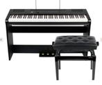 Fazley FSP-500-BK digitale piano zwart, Muziek en Instrumenten, Piano's, Ophalen, Zwart, Digitaal, Zo goed als nieuw