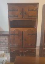 Rustieke meubelset van massief eikenhout, Ophalen