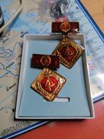 Ddr-medailles., Postzegels en Munten, Ophalen of Verzenden