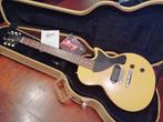 Gibson Les Paul Junior TV Yellow + tweed case, Muziek en Instrumenten, Ophalen, Zo goed als nieuw