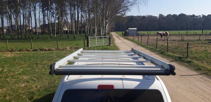 Dakdragers met rolsysteem 2,5m x 1.3m, Auto diversen, Dakdragers, Zo goed als nieuw, Ophalen
