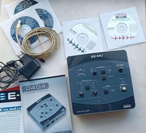Emu 0404 USB geluidskaart, Computers en Software, Geluidskaarten, Gebruikt, Ophalen of Verzenden